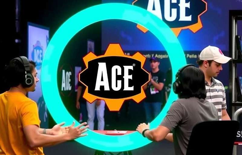 Cumin Ace Esports Tournament Cumin Ace esports tournament in Delhi with players competing on stage